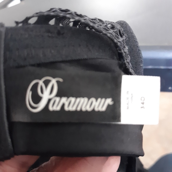 NWOT Paramour Carolina Lace Trim T-back Bra - Picture 6 of 7